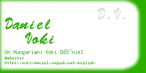 daniel voki business card